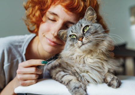 Зоопсихолог перечислила признаки счастливой кошки