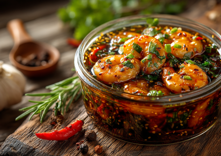 Такие креветки в маринаде невозможно приготовить только один раз — идеальная закуска из Азии