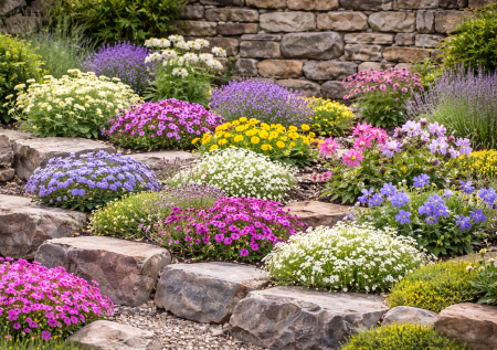 Эти многолетники выживут на камне и песке: клумба-фейерверк для ленивых садоводов