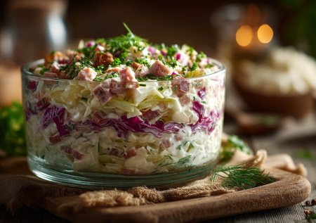 Салат «Одуванчик» — из холодильника на стол за десять минут: простота, которая удивляет