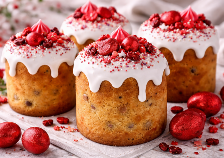 Пышный кулич на Пасху: можно на сухих или свежих дрожжах — нежное тесто на сливочном масле