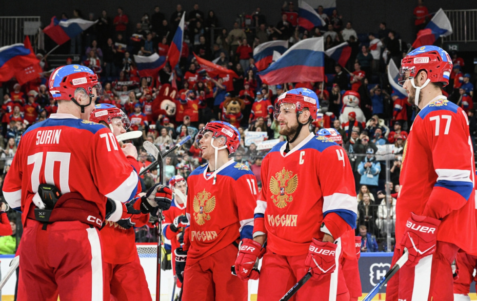 Игроки сборной России по хоккею