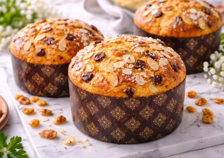 Итальянский пасхальный кулич — панеттоне: нежный и воздушный, тает во рту