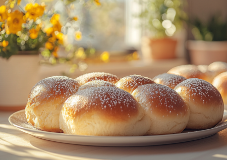 Беру по 300 г творога и вишни: пеку булочки «Подушечки» — нежные, ароматные. Простая выпечка на Пасху