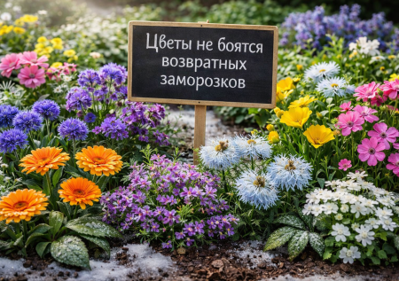Ударят морозы — а им хоть бы хны: 10 цветов, которые переносят возвратные заморозки