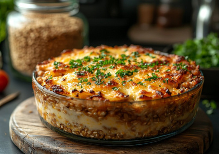 Ужин из серии «когда мне лень готовить» — тут и мясо, и гарнир: ничего не надо заранее жарить и варить