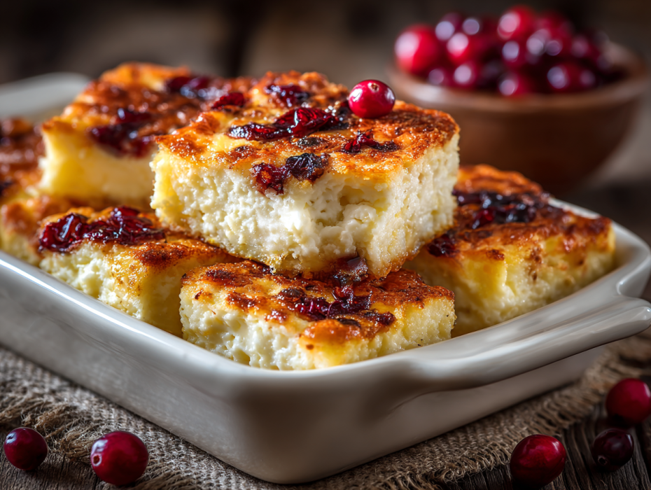 Творожная запеканка без муки и сахара