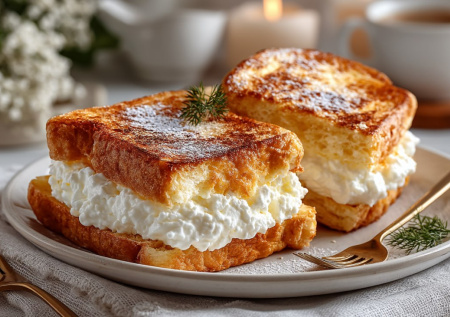 Сладкие гренки с творогом: просто, дешево и не нужно уметь готовить