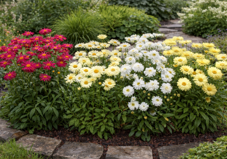 Ромашки бывают не только белые: 5 сортов нивяника, которые поразят окраской — морозостойкие многолетники на годы