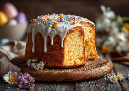 Натираю имбирь на терке — и в тесто. Дальневосточный кулич с медом — пахнет пряностями и пасхальным утром