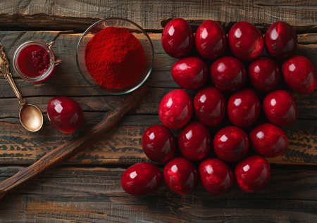 Да ну, вот это лайфхак — яйца на Пасху как из сказки: алый цвет без химии и заморочек