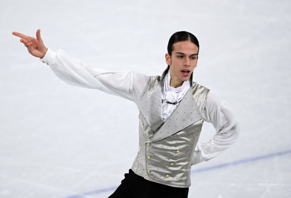 Российский фигурист Петр Гуменник выступает в нейтральном статусе с произвольной программой в мужском одиночном катании на XXV зимних Олимпийских играх в Милане