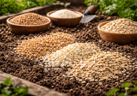 Зачем садоводы рассыпают гречку, рис и овсянку на грядках: разбираемся, есть ли в этом смысл