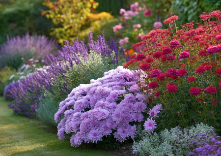 4 компактных многолетника, которые не расползаются по участку: кустики с цветами