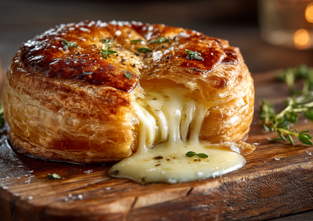 Беру пачку слоеного теста и немного сыра — превращаю в невероятную закуску-тягучку за минуты