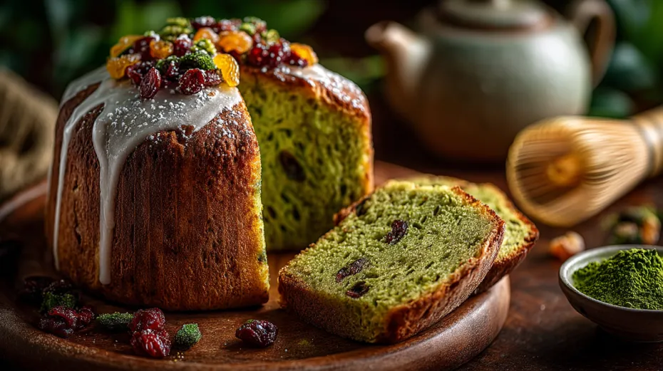 Как приготовить зелёный кулич