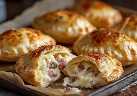 Сытные пирожки из готового слоеного теста: главное — правильно раскатать, тогда не отличить от домашнего