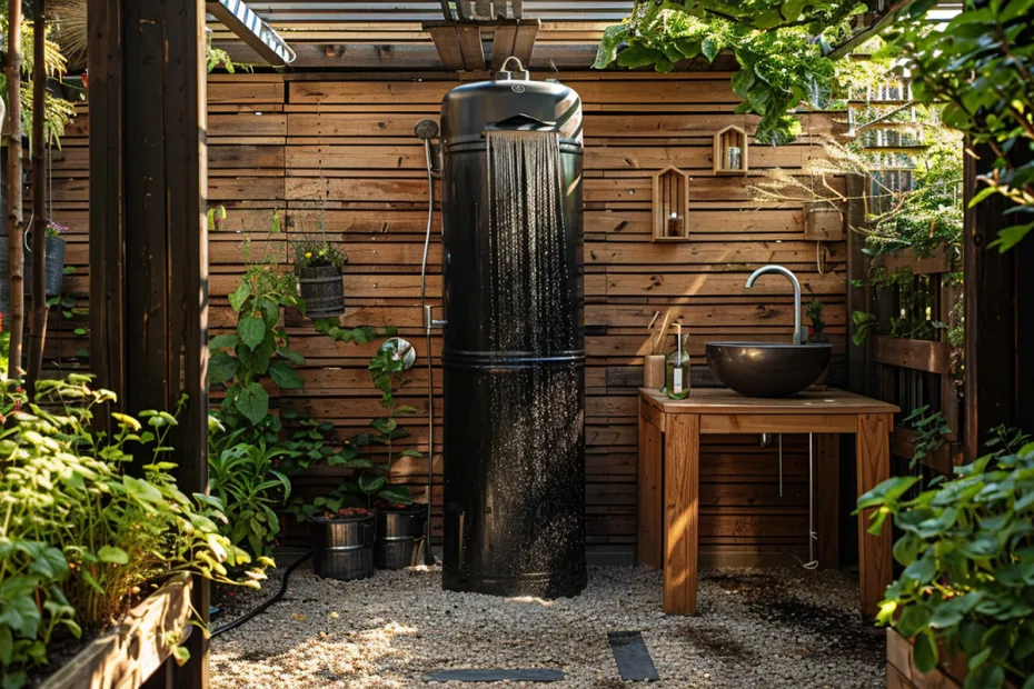 Летний душ на даче своими руками: проекты, материалы и устройство слива