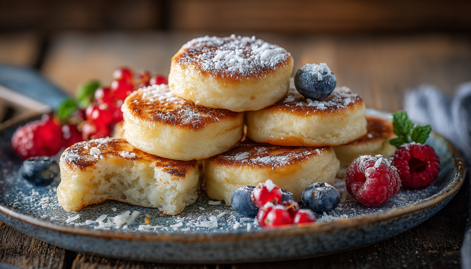 Нежные сырники из остатков творожной пасхи
