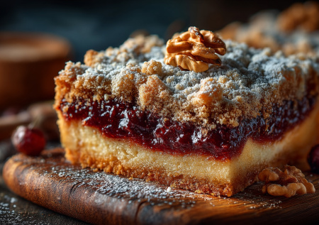 Этот «Каракум» сводит с ума с первого кусочка: тертое тесто и джем творят магию вкуса