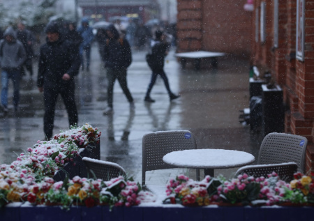 Москву накрыло слоем снега, впереди — ливни? Прогноз погоды на Пасху