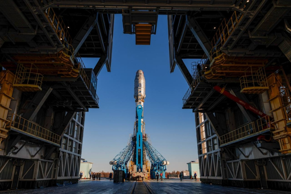 Ракета «Союз-2.1б» со спутниками «Аист-2Т»