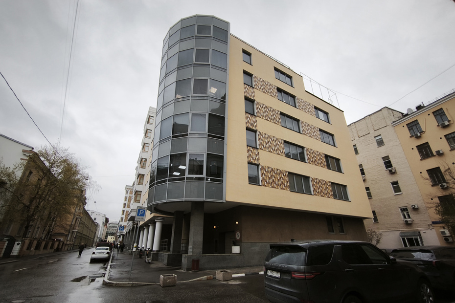 Дом, в котором находится квартира Аллы Пугачевой в Филипповском переулке