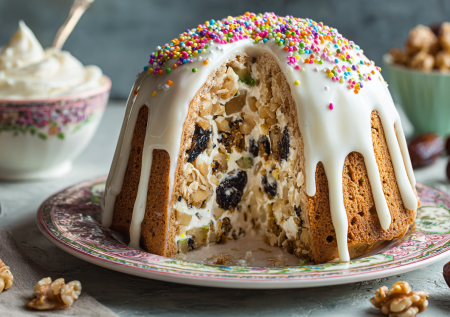 Кулич без духовки — я в шоке, как это вкусно: пряники, сметана и 10 минут возни