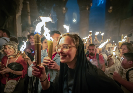 Делегация ФАП прибыла в Израиль за Благодатным огнем