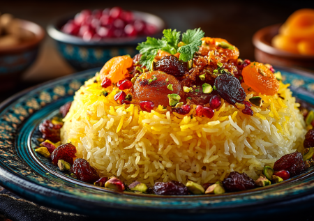 Рис готовлю в персидском стиле — настоящее восточное чудо из духовки. А какой ароматище!