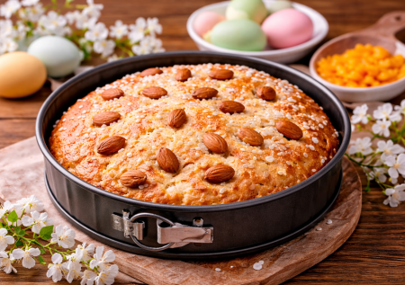 Вместо куличей итальянская «Коломба» — воздушный пасхальный кекс