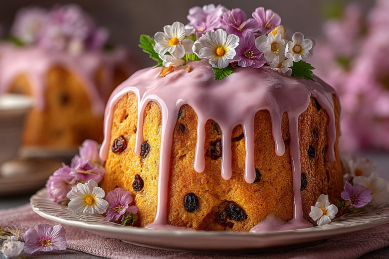 Цветная глазурь для кулича