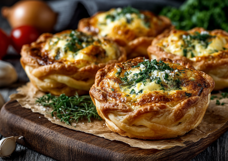 Мини-киши с курицей: на ужин или в качестве закуски — блюдо из грудки, которое точно понравится