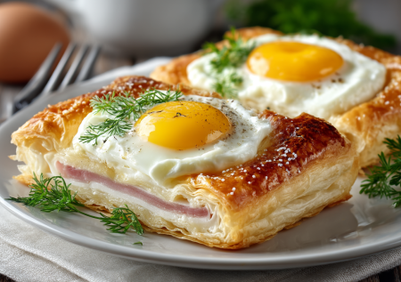 Завтрак из теста фило: сытнее яичницы и готовится не сложнее бутерброда