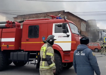 Пожар на складе пиротехники во Владикавказе локализован