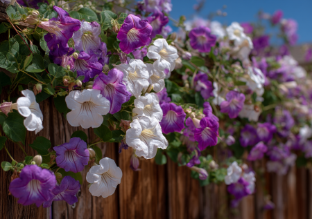 Из семечка в живую изгородь с медовым ароматом: клематисы и рядом не стояли