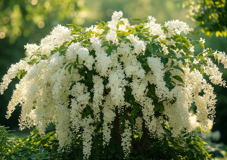 Соседи в шоке, когда видят этот куст: во время цветения он превращается в гигантский белый шар