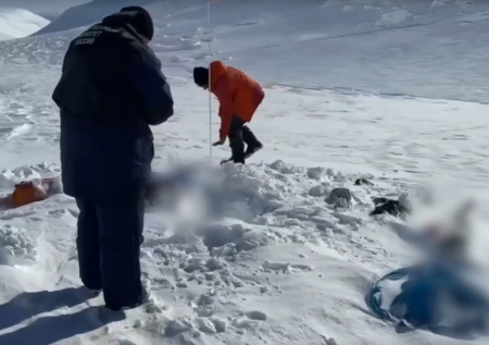 Появилось видео с места гибели двух пропавших на Камчатке туристов