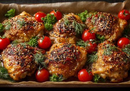 Курица и французская горчица — идеальный дуэт для ужина: остановиться есть будет невозможно