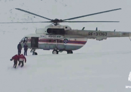 Доброволец рассказал, как эвакуировали спасенных на Камчатке туристов