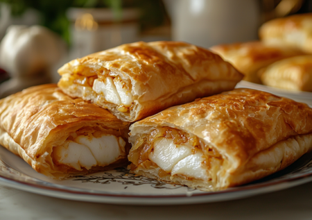 Рыбу больше не жарю, заворачиваю в лаваш и на огонь — получается сочнее, нежнее и готовится без масла