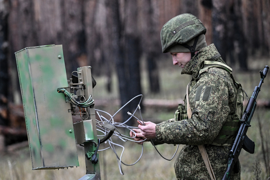Военнослужащий роты РЭБ в зоне СВО