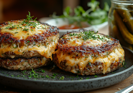 Вместо надоевших тефтелей — эти гнезда: с пикантными огурцами и хрустящей сырной шапкой