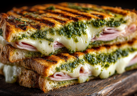 Даже полежавший хлеб станет вкуснятиной! Готовлю фантастический сэндвич с моцареллой