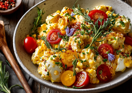 Провалялся полдня на диване, а салат сделал за 10 минут — гости в восторге! Делюсь забытым рецептом