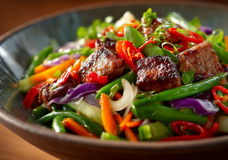 Легкий, яркий и с характером: салат с азиатской душой. Минимум ингредиентов, максимум вкуса и хруста