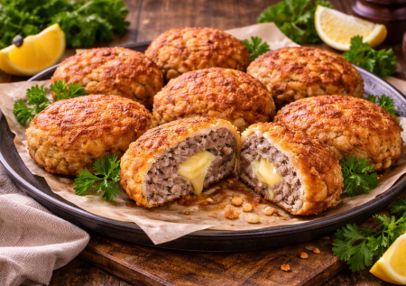 Котлеты в кляре — вот это поворот: сочные, с с хрустящей корочкой — необычный рецепт из фарша и простых продуктов