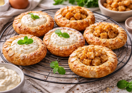 Пеку такие ватрушки направо и налево: рецепт за 5 минут из пачки творога и яйца