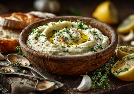 Скордалия — греческая магия из картофеля и чеснока. Не соус, а восхищение — можно есть даже с гренками