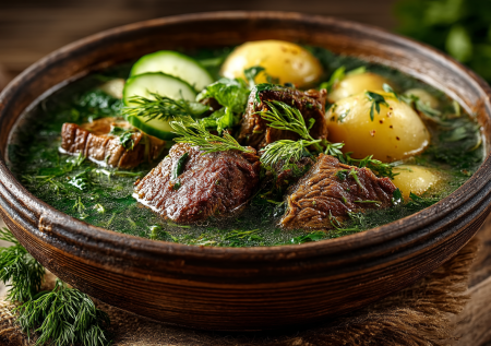 Это не скучные щи — готовлю наваристый щавелевый суп со сливочной текстурой и кислинкой